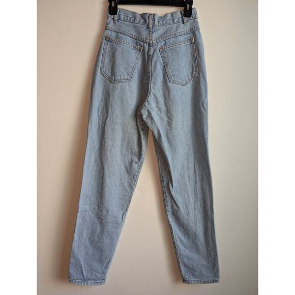 RIO Women's Jeans by STEPHEN MARDON Button Fly 90's Blue Light Sz 7 - Picture 7 of 9